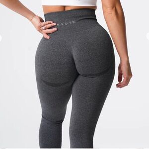 NVGTN Black Speckled Contour Seamless Leggings